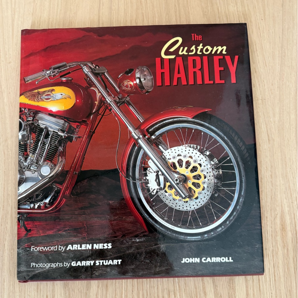 Harley-Davidson Hardback Book The Custom Harley